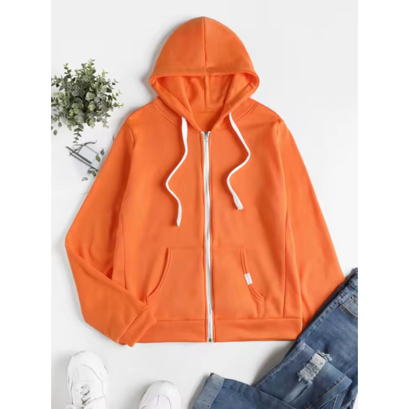 Frauen Zip-Hoodie – Bequem und Klassisch