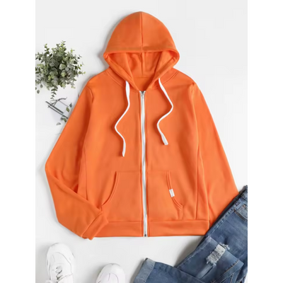 Frauen Zip-Hoodie – Bequem und Klassisch