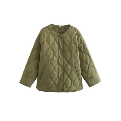 Losvallende Damen Winterjacke – Eleganz und Gemütlichkeit