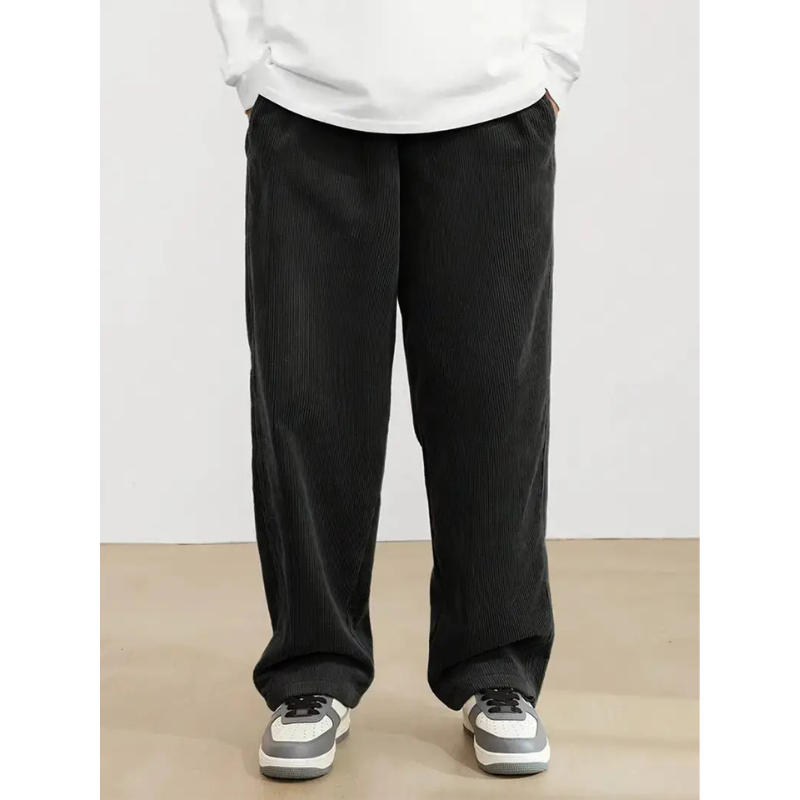 Bequeme Herrenhose mit geradem Schnitt – Relaxed Comfort Fit