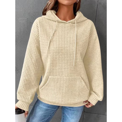Damen Kapuzenpullover mit Kordelzug
