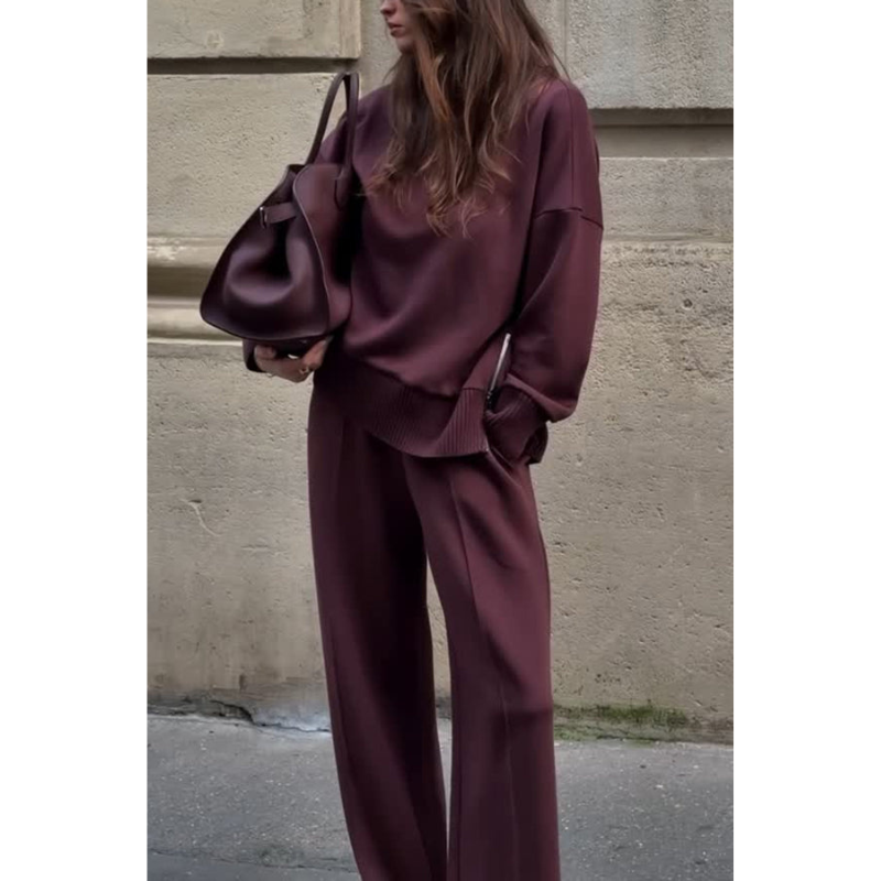 Giulia – Damen Strickset mit klassischem Eleganzdesign