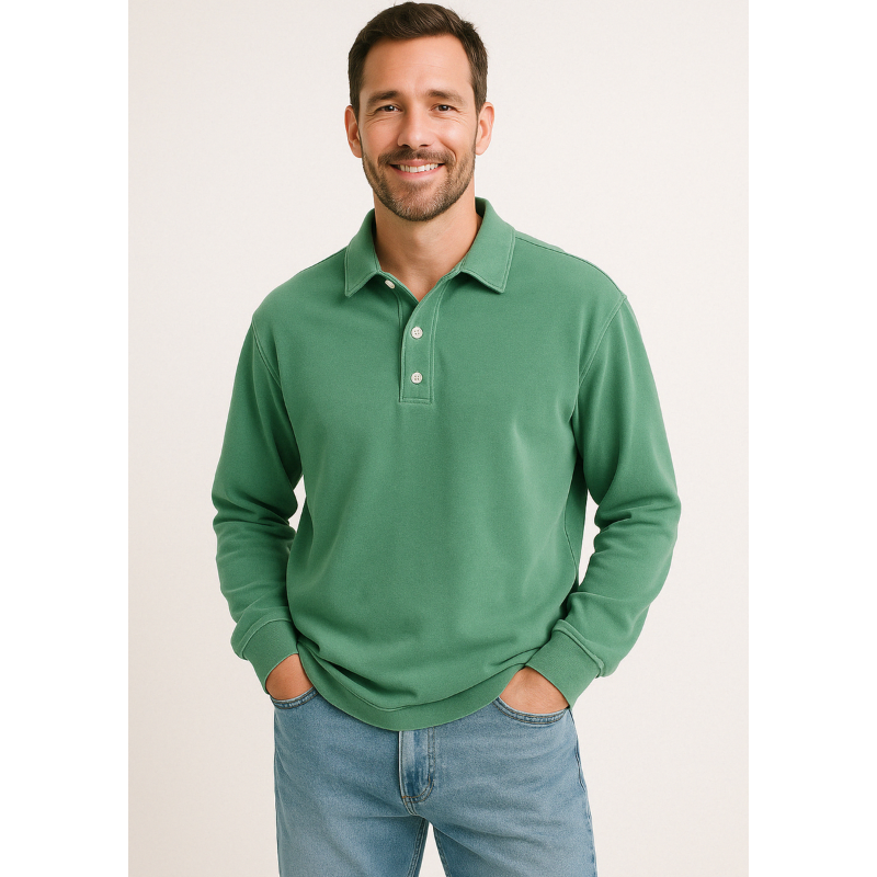 Firenze Long Sleeve Polo Shirt