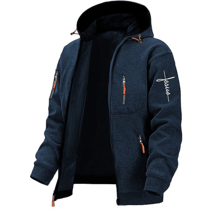 Herren Zip-Hoodie – Luxuriöser Komfort mit Kapuze und schlichtem Design