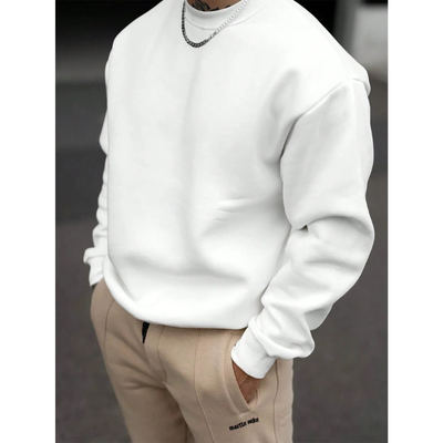 Palermo Herren Rundhals-Sweatshirt – Eleganter Casual-Look mit Komfort