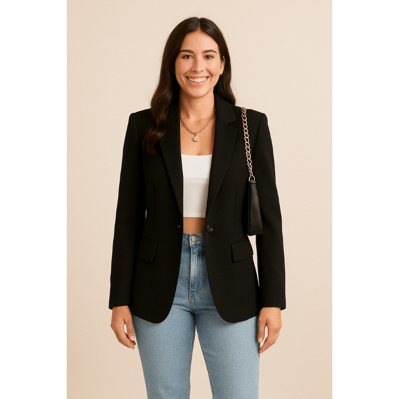 Fiona Tailored Blazer – Damenblazer mit klassischem Design und hochwertiger Verarbeitung