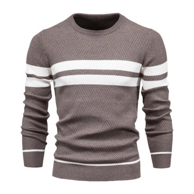 Gino Gestrickter Pullover für Herren