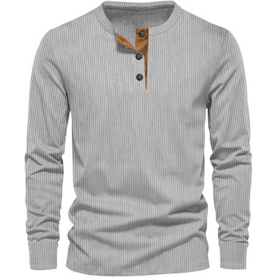 Verona Langarm Kordhemd