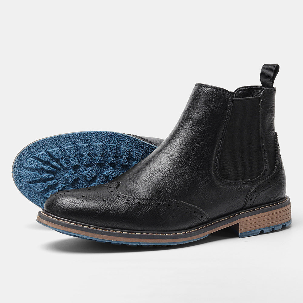 Milano Leder Chelsea Boots – Zeitlose Eleganz für Herren