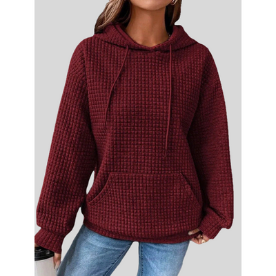 Damen Kapuzenpullover mit Kordelzug