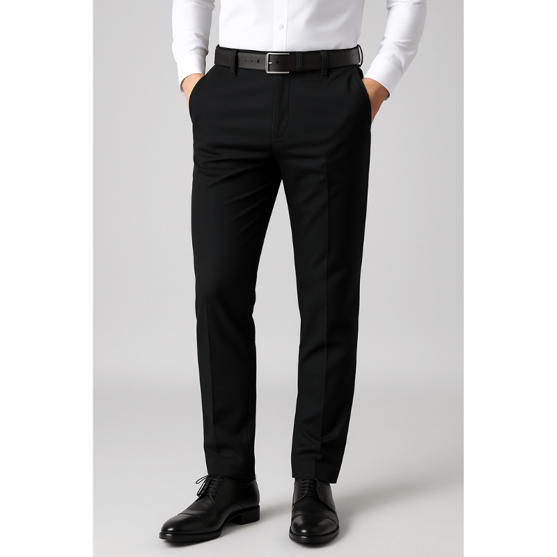 Napoli Stretch Herrenanzughose – Taillierte Passform für optimalen Komfort