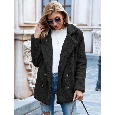 Damen Teddyjacke – Komfortabel und Modisch