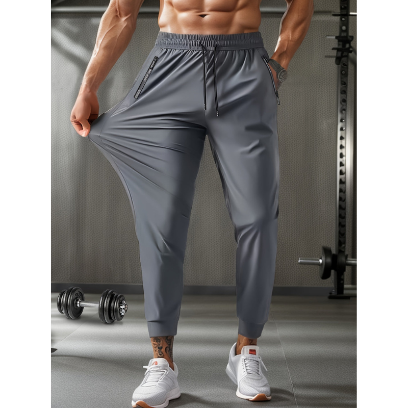 Herren Jogginghose – Atmungsaktiv, Dehnbar und mit Praktischen Taschen
