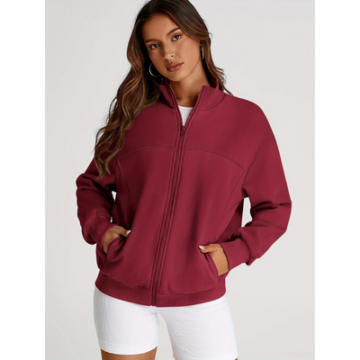 Langärmliger Damenpullover – Lässiger Chic