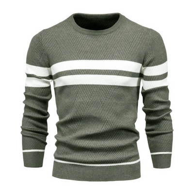 Gino Gestrickter Pullover für Herren