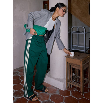 Streifen Jogginghose für Damen – Bequemlichkeit trifft auf Stil