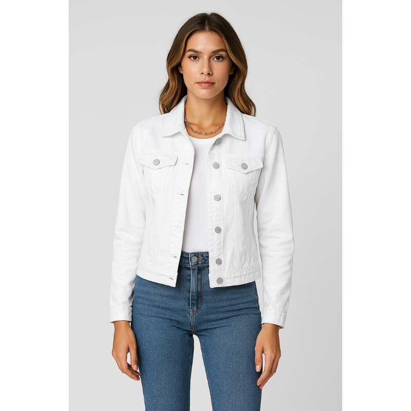 Siena – Damenkurze Denimjacke