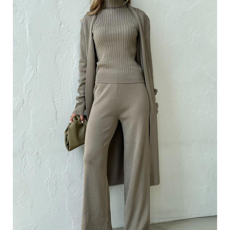 Damen 3-teiliges Lounge-Set – Komfortabel & Elegant