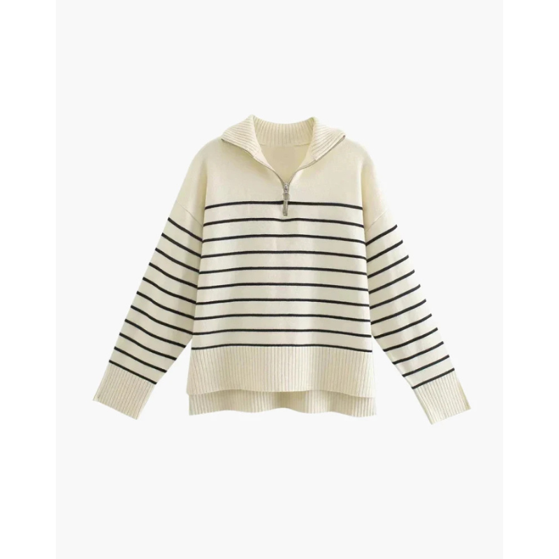 Stylischer Strickpullover