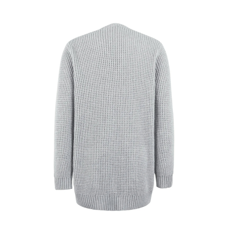 Damen Strickjacke in Langform – Klassisch und Bequem