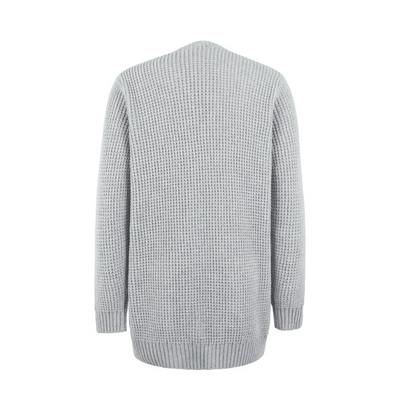 Damen Strickjacke in Langform – Klassisch und Bequem