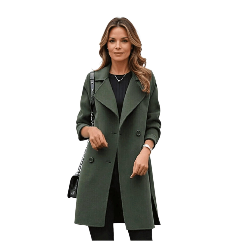 Zeitloser und Eleganter Damen-Trenchcoat – Ikonisches Design