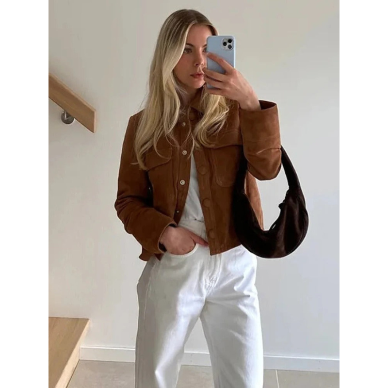 Ravina Wildlederjacke für Damen