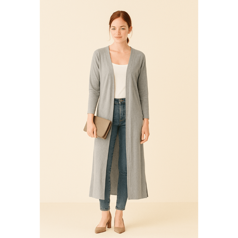 Isabelle Cozy Knit Cardigan – Luftiger Damenpullover mit klassischer Eleganz