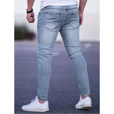 Herren Skinny Jeans – Mittlere Stretch-Denim