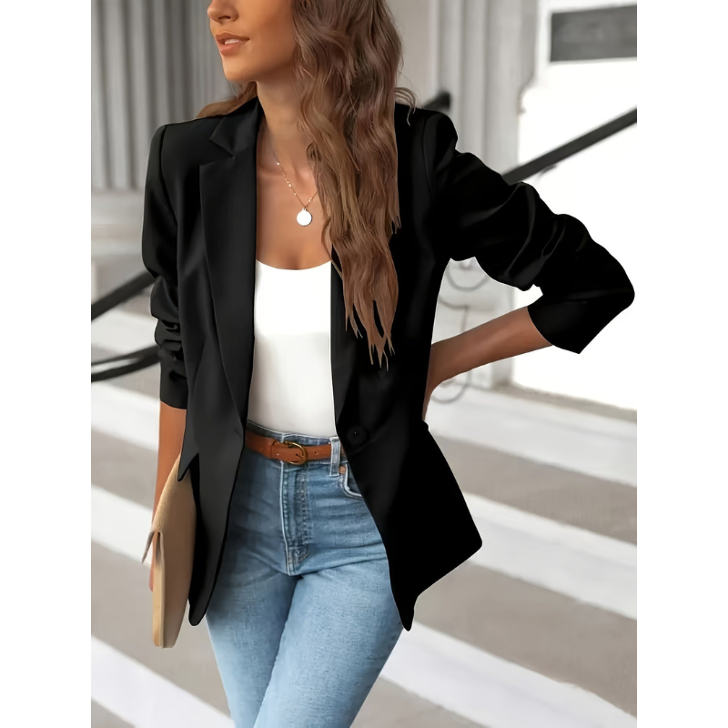 Frauen Blazer im Suèdelook