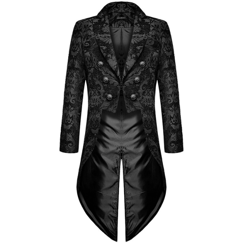 Herren Frack mit Brokatdesign – Stilvoller Anzug für Festlichkeiten