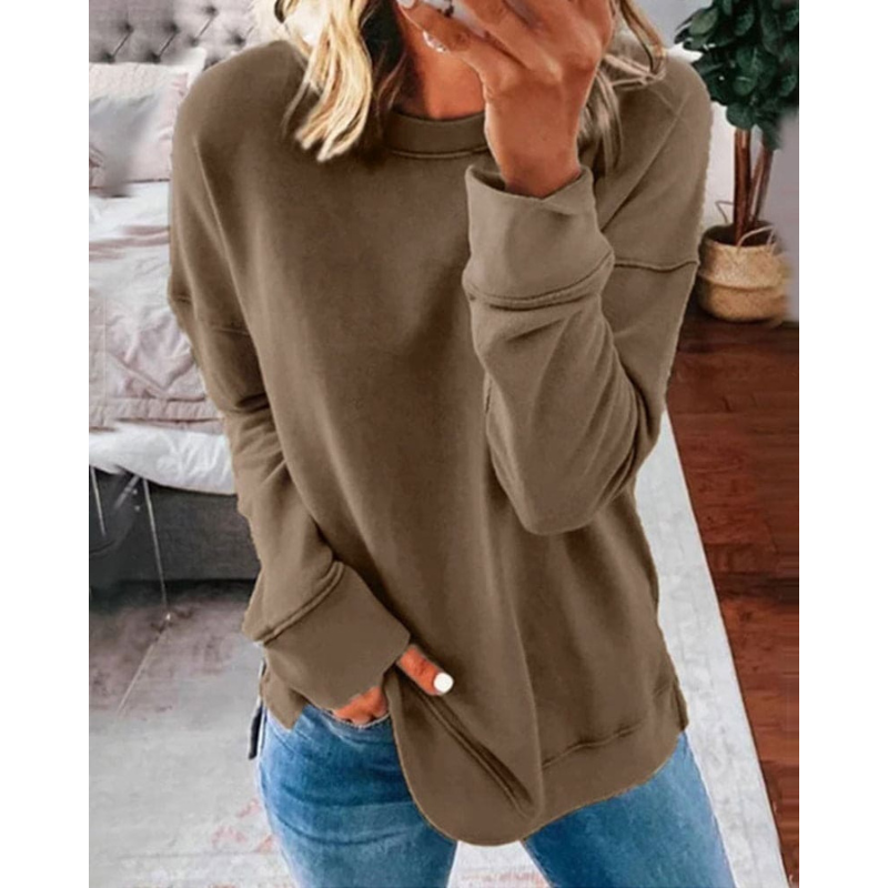 Komfortabler Damenpullover im Relaxed Fit (Verfügbar in Übergrößen)