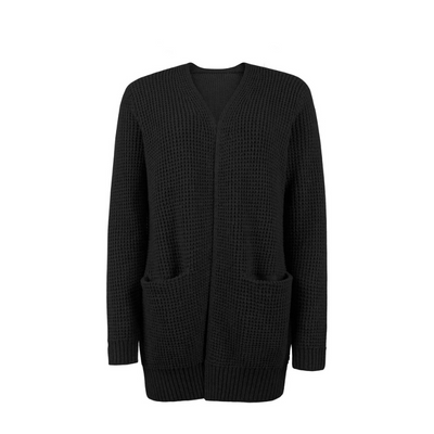 Damen Strickjacke in Langform – Klassisch und Bequem