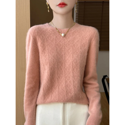 Celina Klassischer Merinowolle Pullover für Frauen