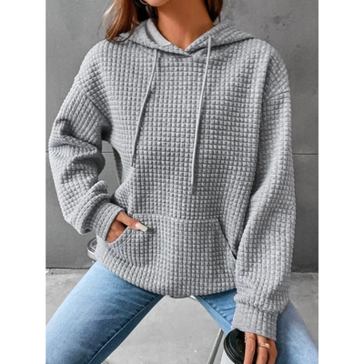 Damen Kapuzenpullover mit Kordelzug