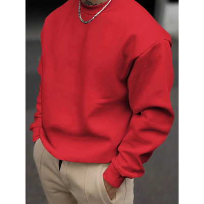 Palermo Herren Rundhals-Sweatshirt – Eleganter Casual-Look mit Komfort