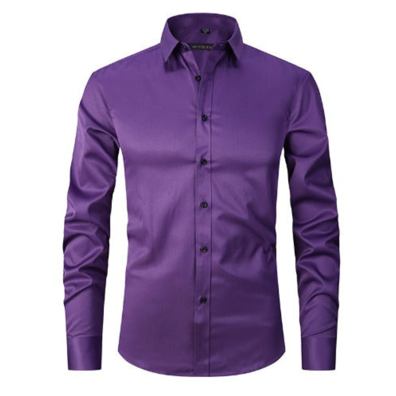 Herren Hemd – Knitterfrei & Stretch mit Zeitlosem Eleganten Schnitt