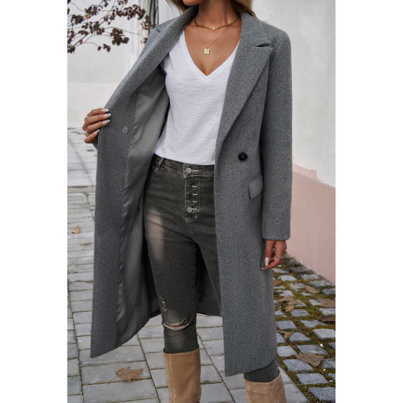 Stilvolle Taillierte Damen Winterjacke – Elegant und Zeitlos