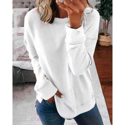 Komfortabler Damenpullover im Relaxed Fit (Verfügbar in Übergrößen)