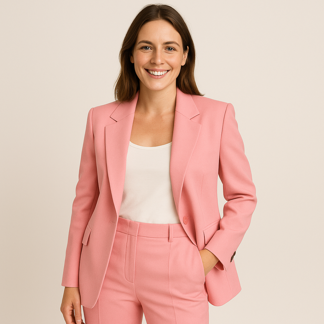 Damen Business-Anzug – Stilvoller Blazer mit passender Hose