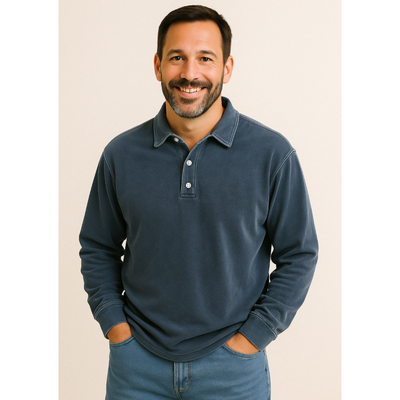 Firenze Long Sleeve Polo Shirt