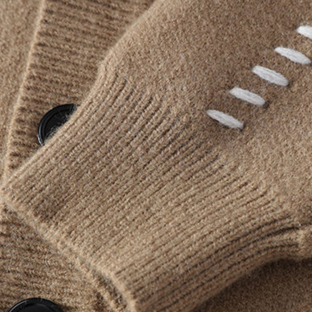 Herren Strickjacke – Luxuriöser Wollmix für ultimativen Komfort