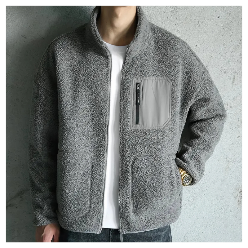 Fabian Lamswollen Herrenjacke - Elegante Herrenjacke aus Lammwolle