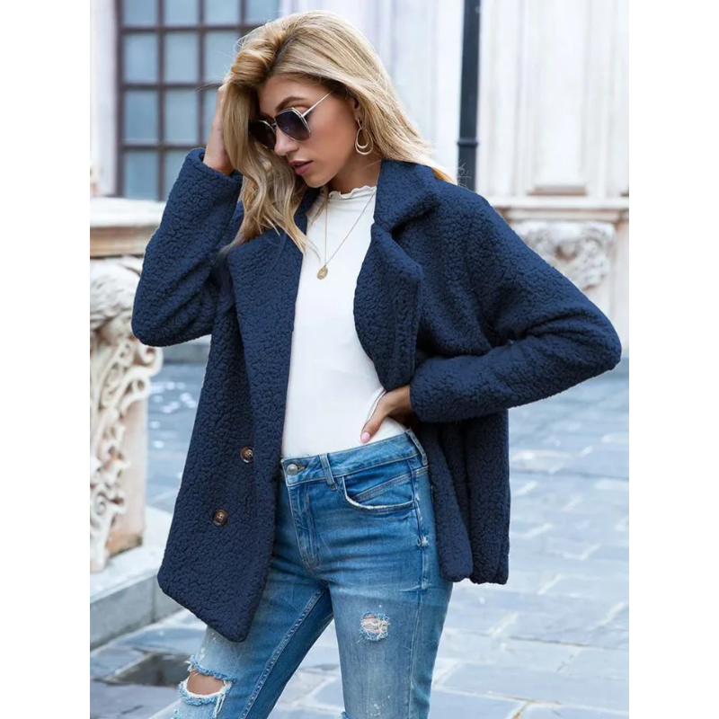 Damen Teddyjacke – Komfortabel und Modisch