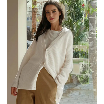 Eleganter Cashmere Cardigan für Damen – Zeitlos und Stilvoll