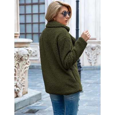 Damen Teddyjacke – Komfortabel und Modisch