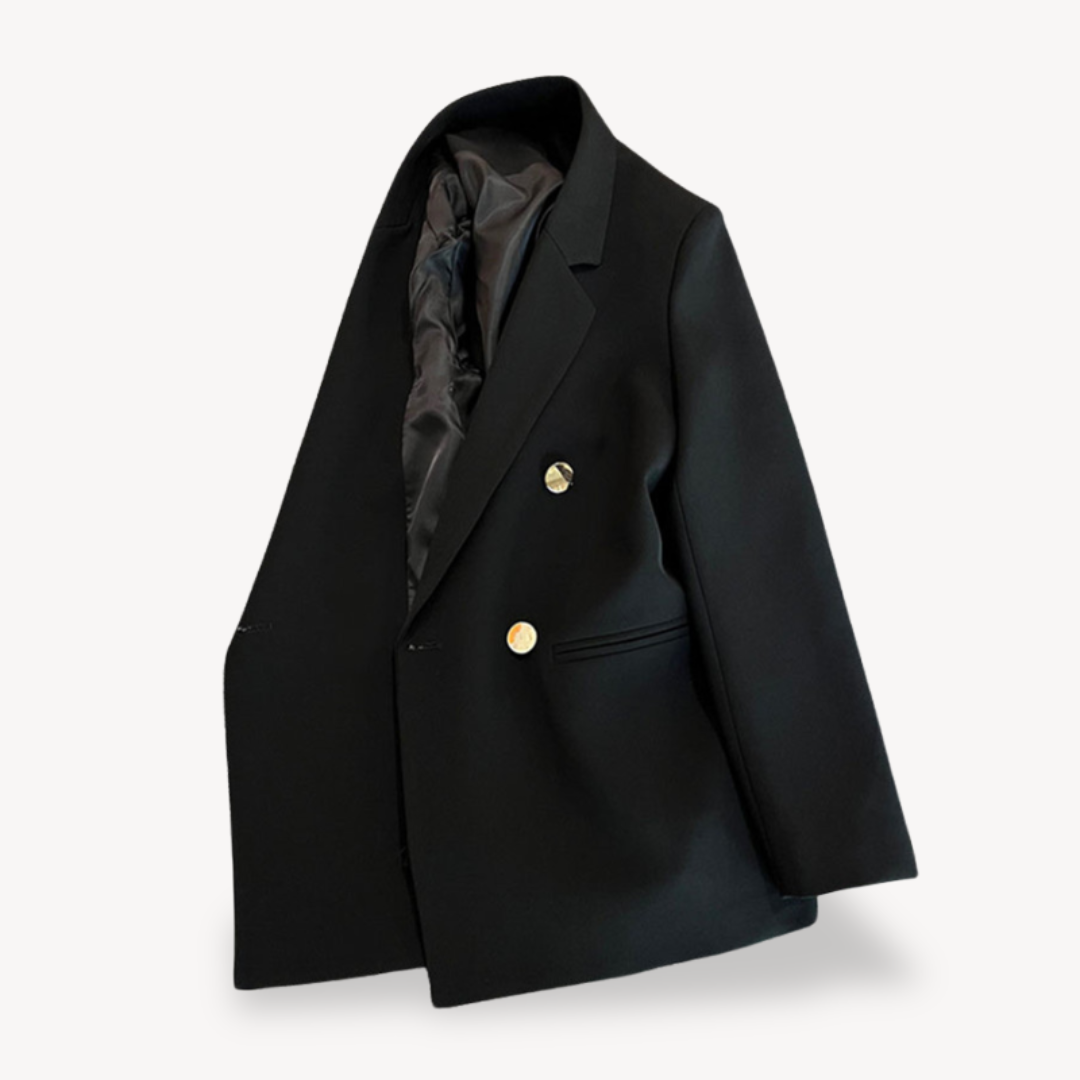 Damen Doppelreiher Blazer – Stilvoller eleganter Blazer für formelle Anlässe