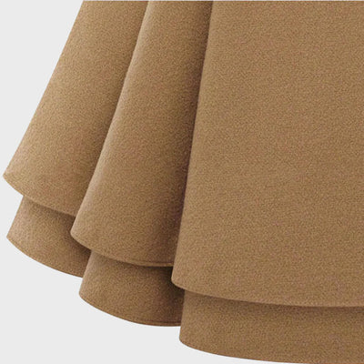 Eliza Luxe Fur Trim Coat