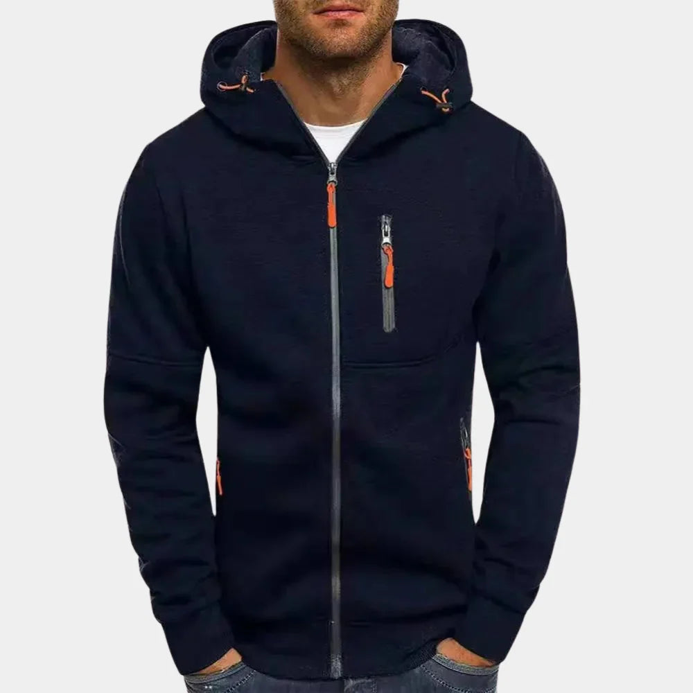 Portofino Zippered Hoodie