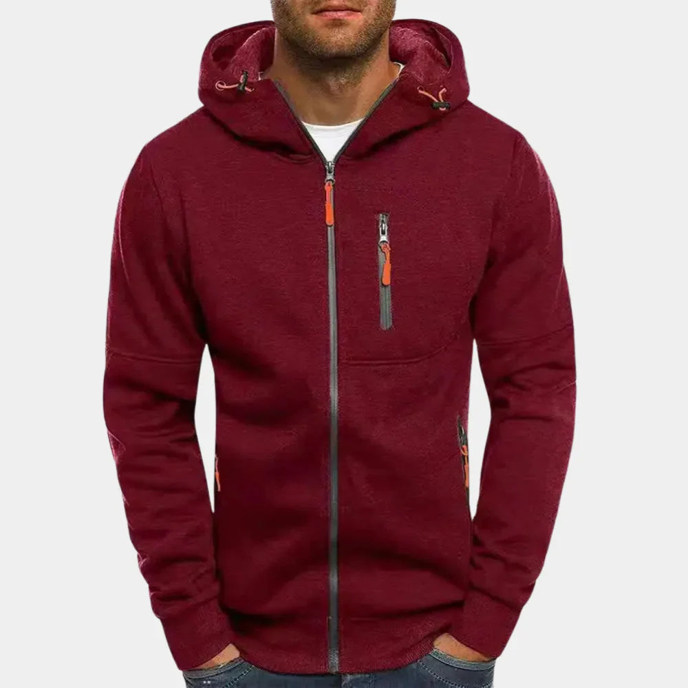 Portofino Zippered Hoodie